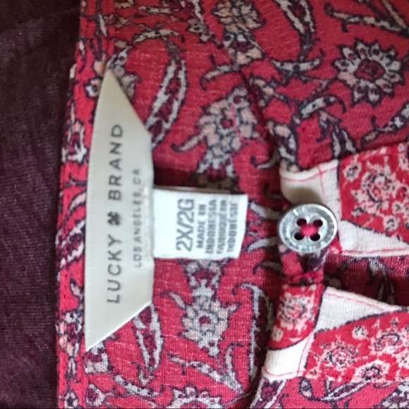 Lucky brand 2 blouse bundle - Picture 4 of 10